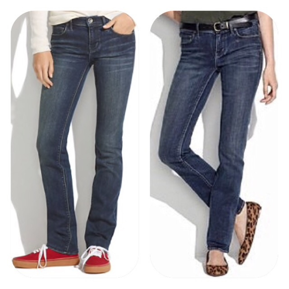Madewell Rail Straight Jeans Size 28